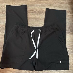 Figs Men's Black Scrub Pants